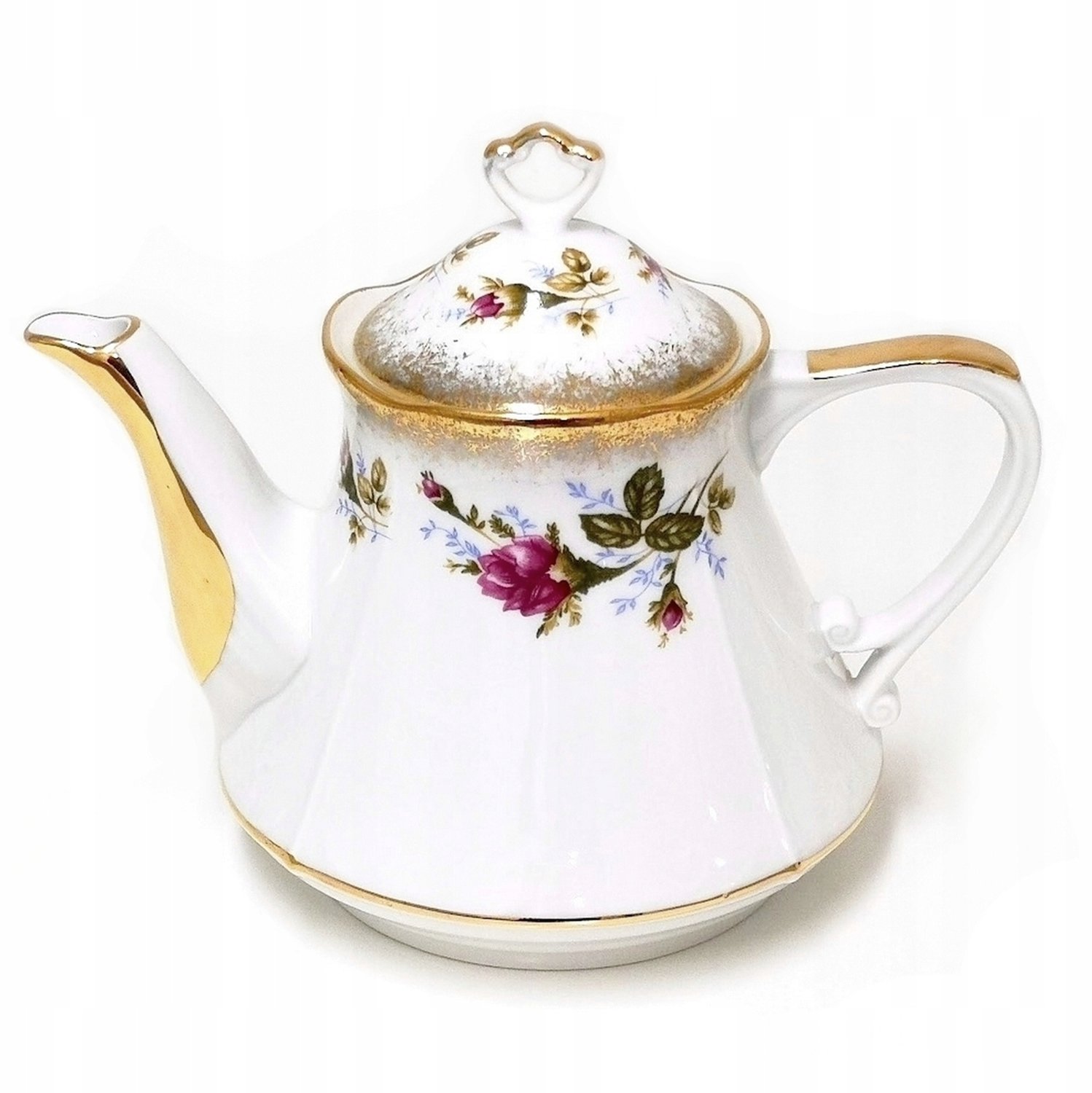 Merkloos Porseleinen Theepot 1100 ml - Stijlvol en Elegant