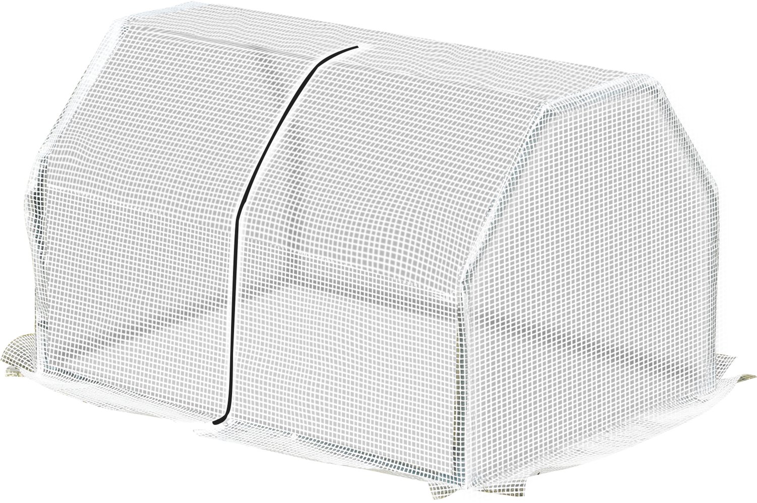 Sunona Minikas - Met PE-netafdekking en ritssluiting - 99 x 71 x 60 cm - Wit