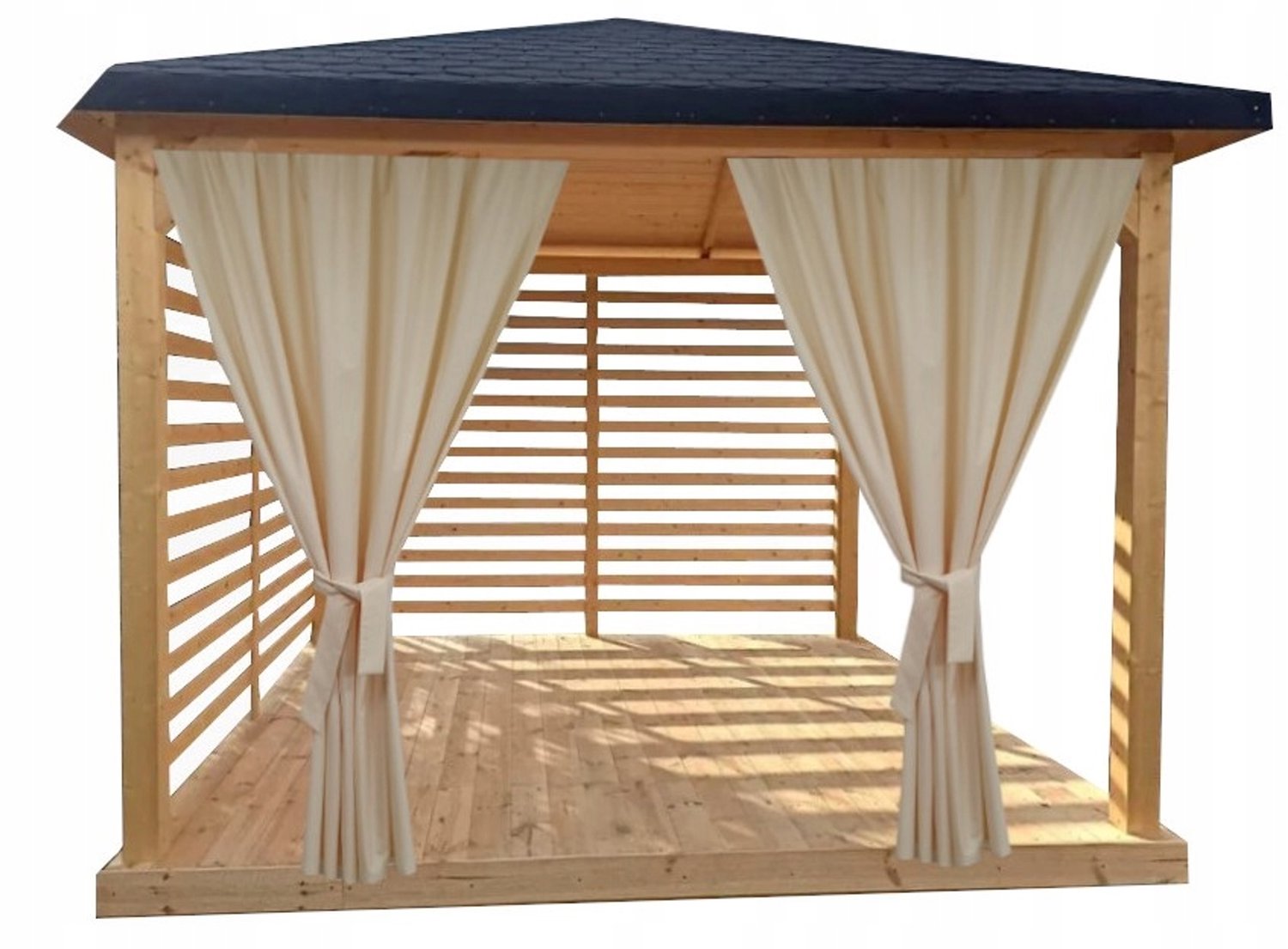 Waterdicht Terras Gordijn voor Tuinhuisje & Pergola - 150x220 cm