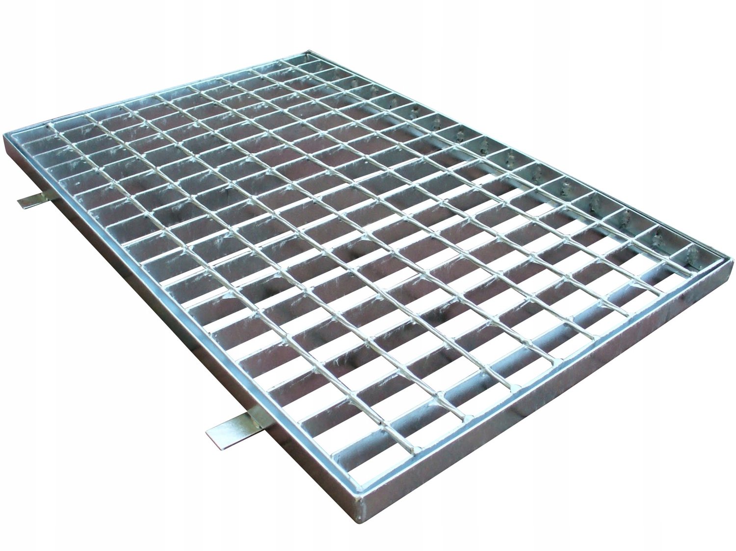 Verzinkte metalen deurmat met frame 50x100 cm