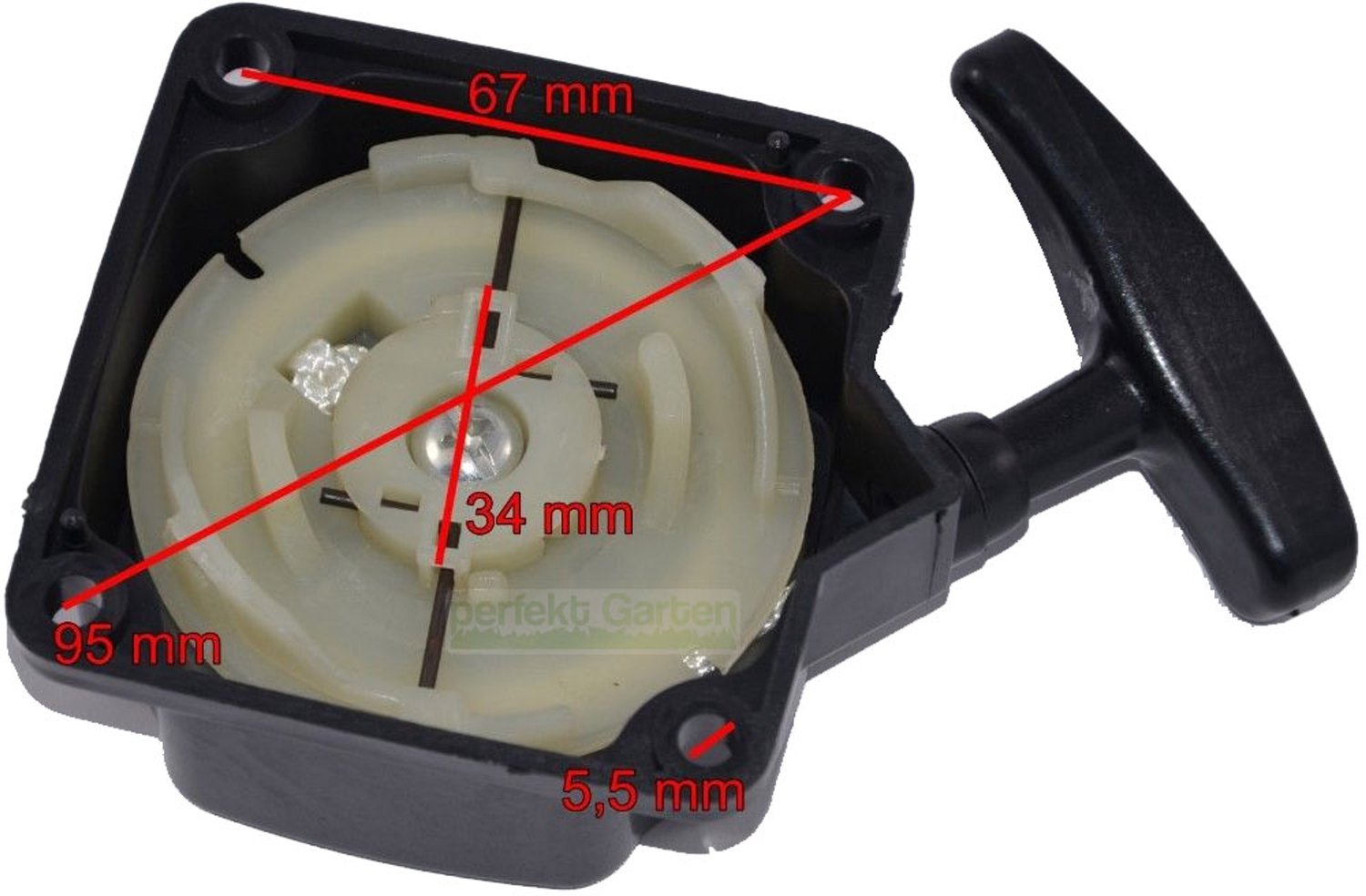 startmechanisme met terugslag voor Zipper ZI-EBO 100G, ZI-EBO 100H en ZI-ELB 70 grondboor