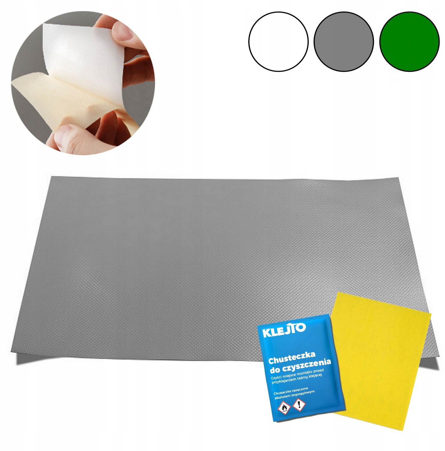 Reparatieset voor PVC tenten - Wit