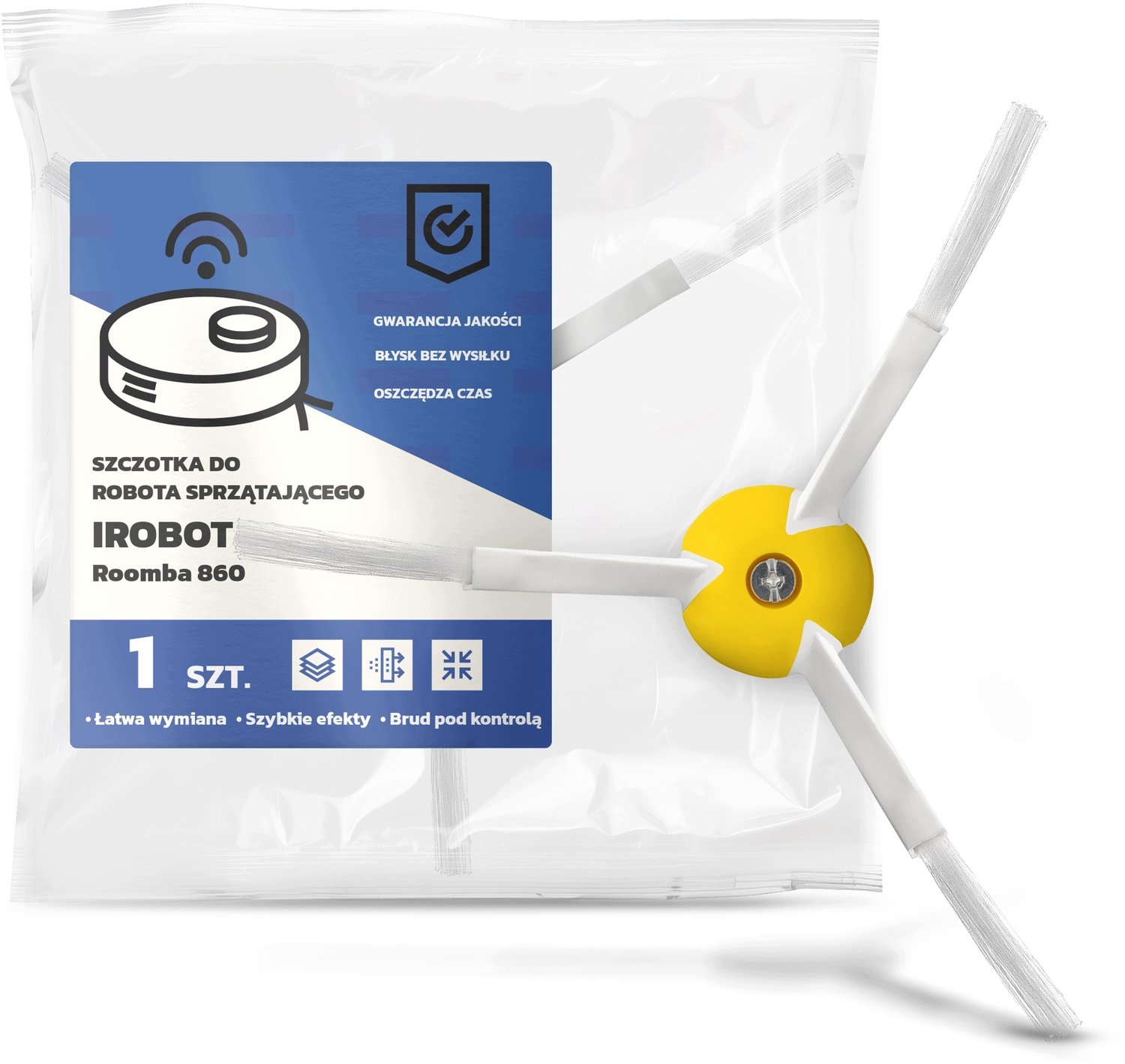 Zijborstel voor iRobot Roomba 860 - Efficiënte Reiniging van Randen
