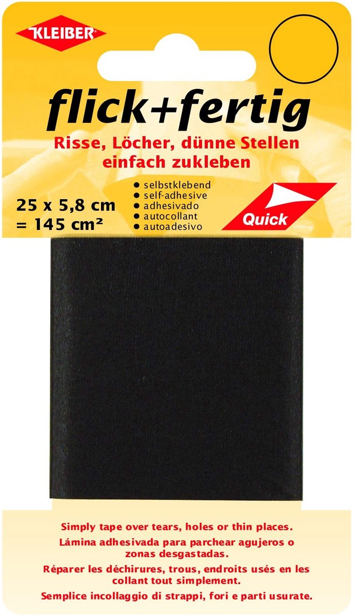 Zelfklevende Nylon Reparatietape 100 cm² voor Diverse Oppervlakken