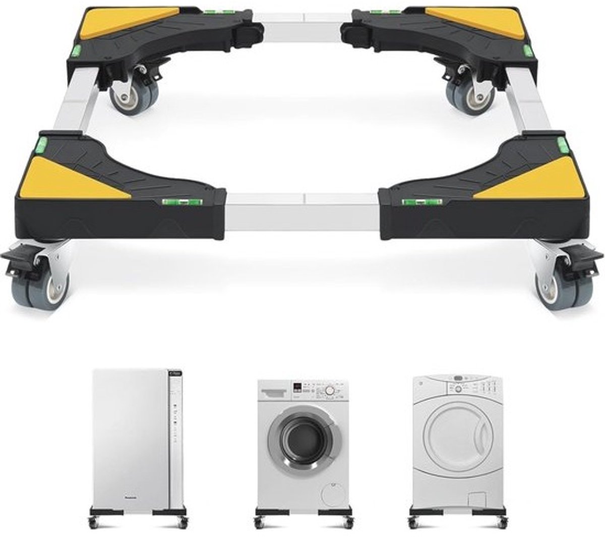 Mobiele meubelroller - met 4 vergrendelingswielen - voor meubels en apparaten