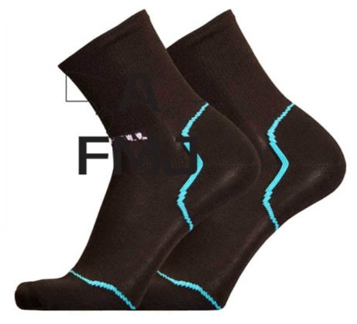 UphillSport Unisex Wandelsokken Liner Ruija 35-38 Zwart