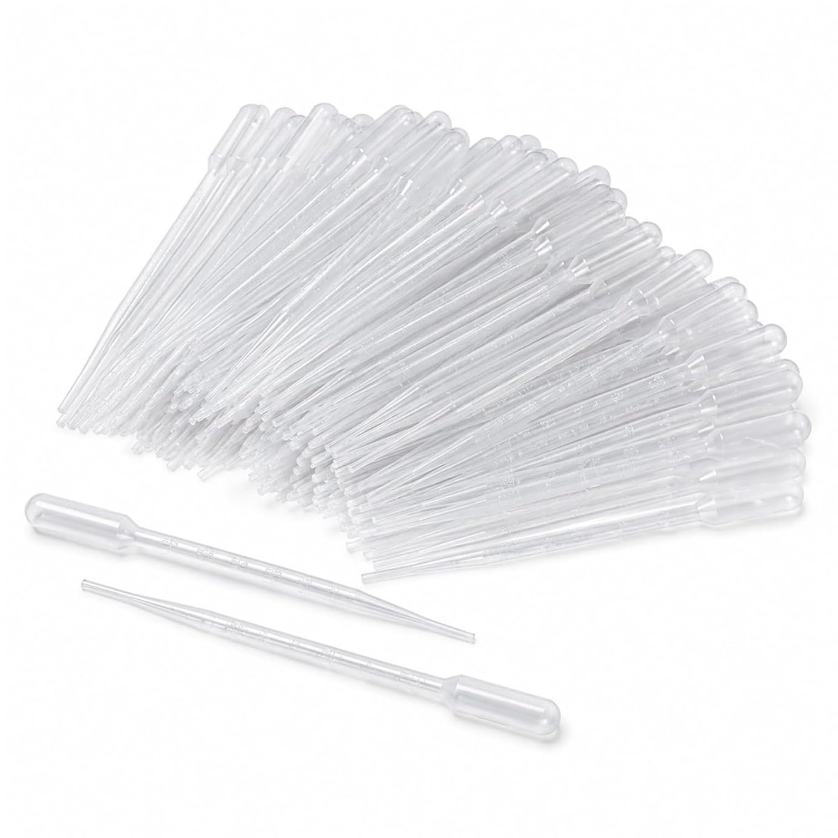 Druppelpipetten 3 ml voor laboratorium, cosmetica en DIY
