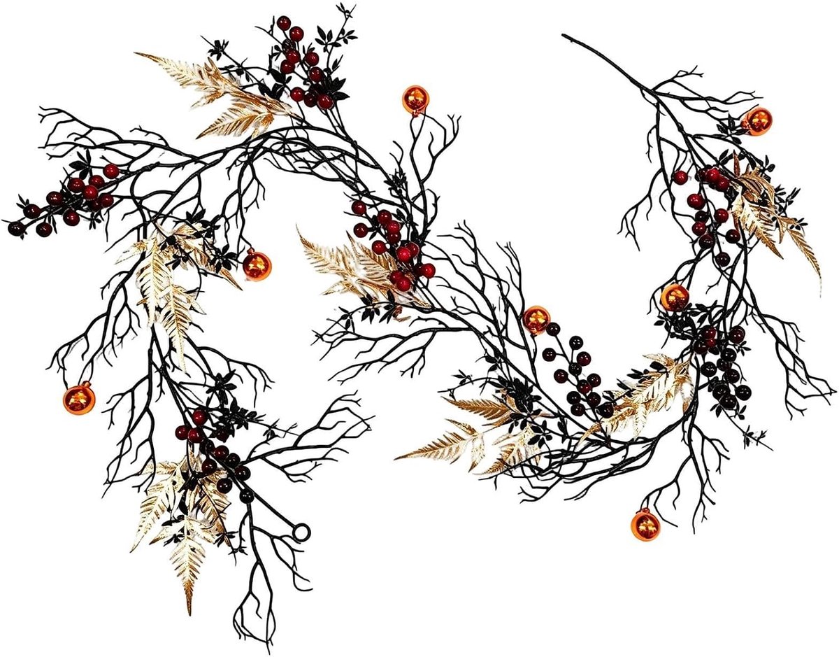 Garland voor Mantle Kunstmatige Gothic Herbruikbare Flexibele