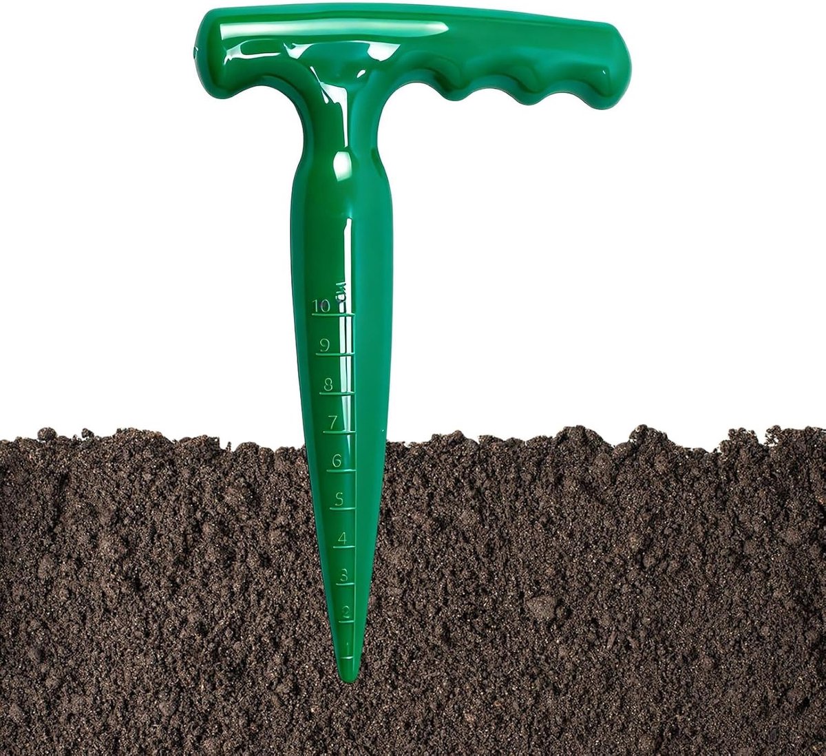 Handmatig, ergonomisch verstelbare dispenser, handmatige gatenfrees voor tuinieren, voor het verplanten van bloempotten, tomaten, komkommers, kassen, tuin