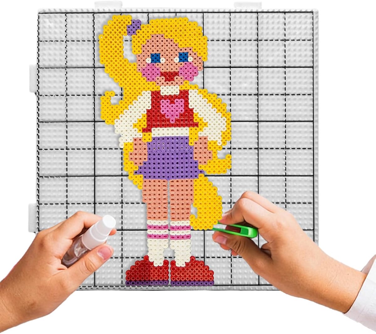 Kralen Pegboards Hittebestendig Herbruikbaar Vierkant