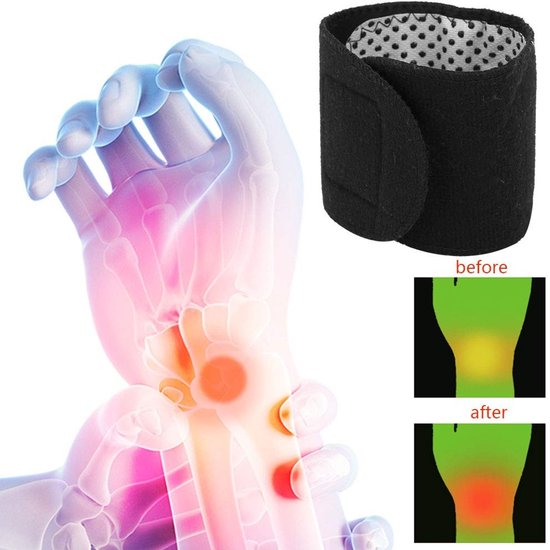 Therapeutische Polsbrace met Warmtefunctie voor Pijnverlichting en Ondersteuning - Ideaal voor Sport en Herstel — afbeelding 4