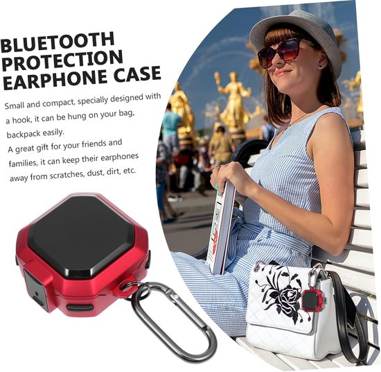Hoesjes Oordopjes Decoratieve Tas Accessoire Uniek Cadeau Idee — afbeelding 2