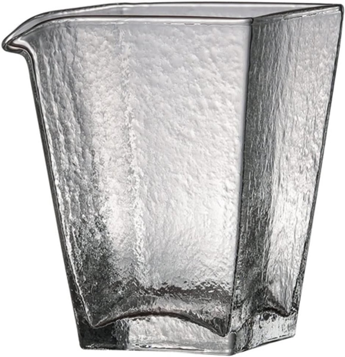 Sauskom Hittebestendig Glas Melkkan Koffie Waren Accessoire Kop Creatieve Eenvoudige Vierkante Theekan Transparant Kantoor Theekopje Theeservies Sauskom The,One Color