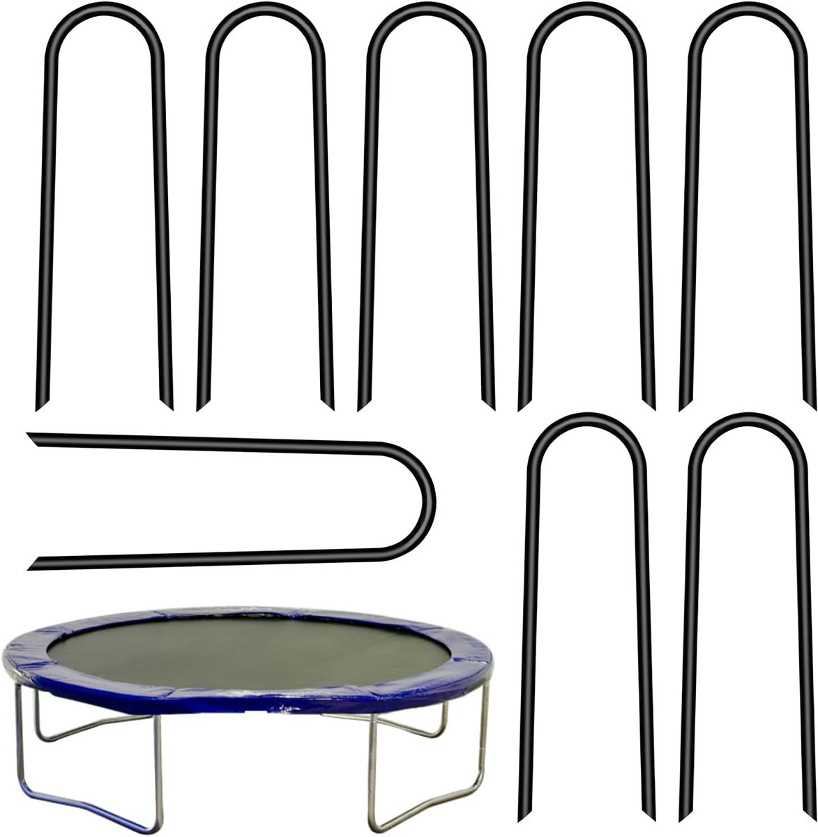 Grond Stakes Chain Link Fence Nagels