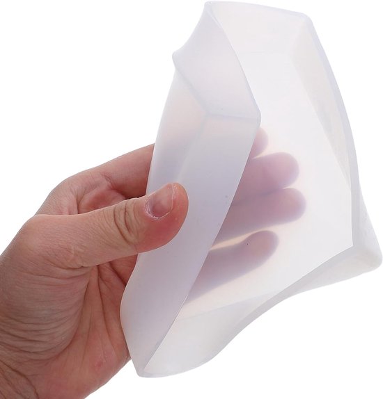 2 Stuks Hars Sieraden Schimmel Hars Craft Supplies Epoxy Onderzetter Mal Vierkante Uv-hars Mal Lade Voor Benodigdheden Voor Het Maken Van Sieraden White — afbeelding 4