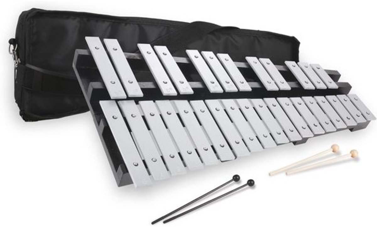 Opvouwbare Xylofoon met 30 Noten - Percussie-instrument voor Volwassenen en Kinderen