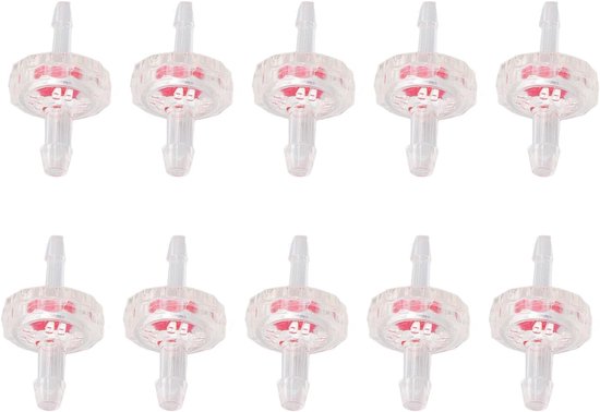 10 stuks Pp terugslagklep set enkele richting niet-stromen controle verminderen diameter kit voor aquariumvissen (3 to 5) — afbeelding 2