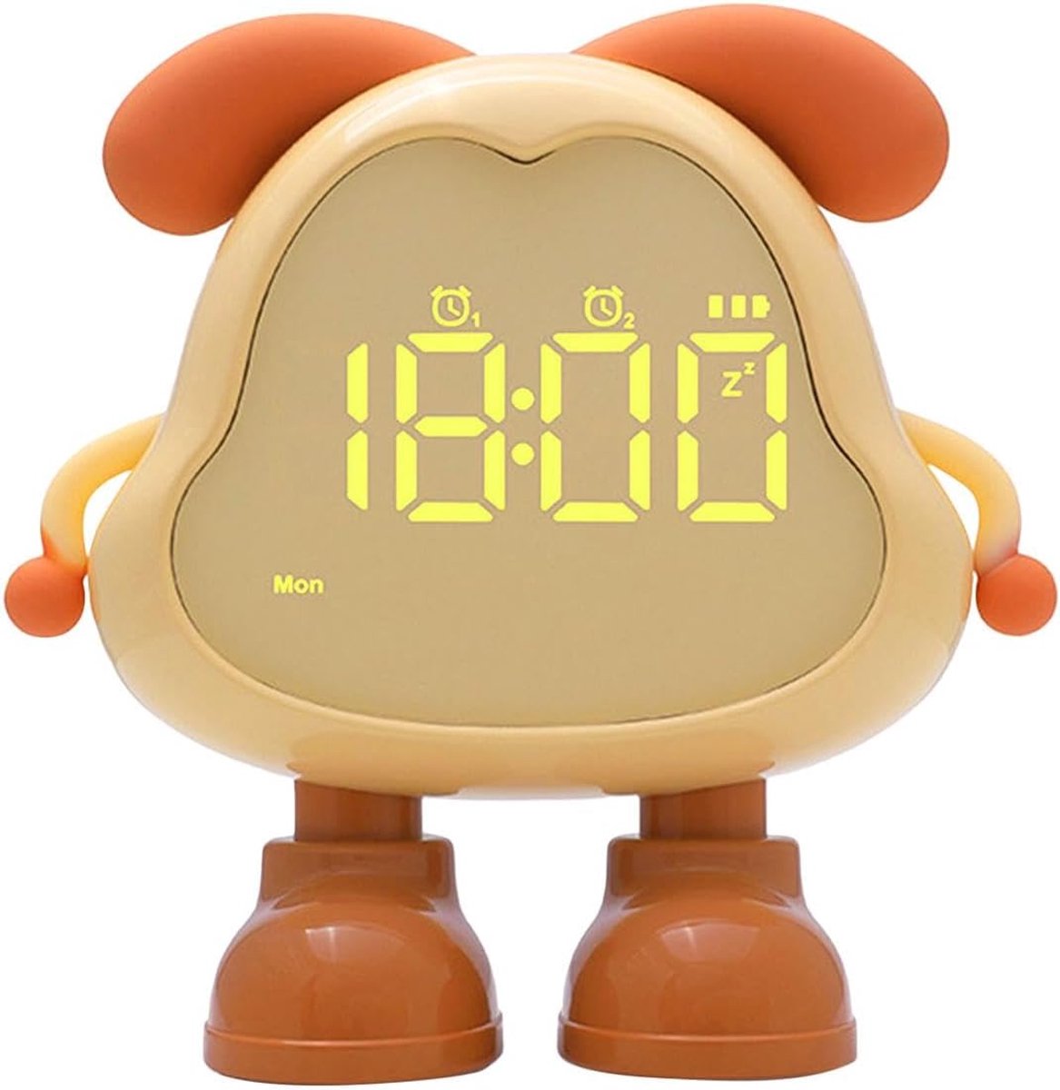 Hondenwekker - kinderhorloges voor slaapkamer - digitale bureauklok met nachtlampje - multifunctionele slaaptrainer voor kinderen - interieurdecoratie voor woonkamer