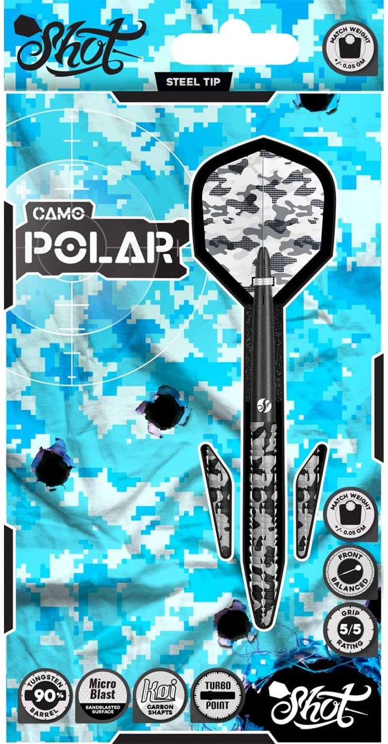 Shot Camo Polar Turbo Point 95% - Dartpijlen van Shot! — afbeelding 4