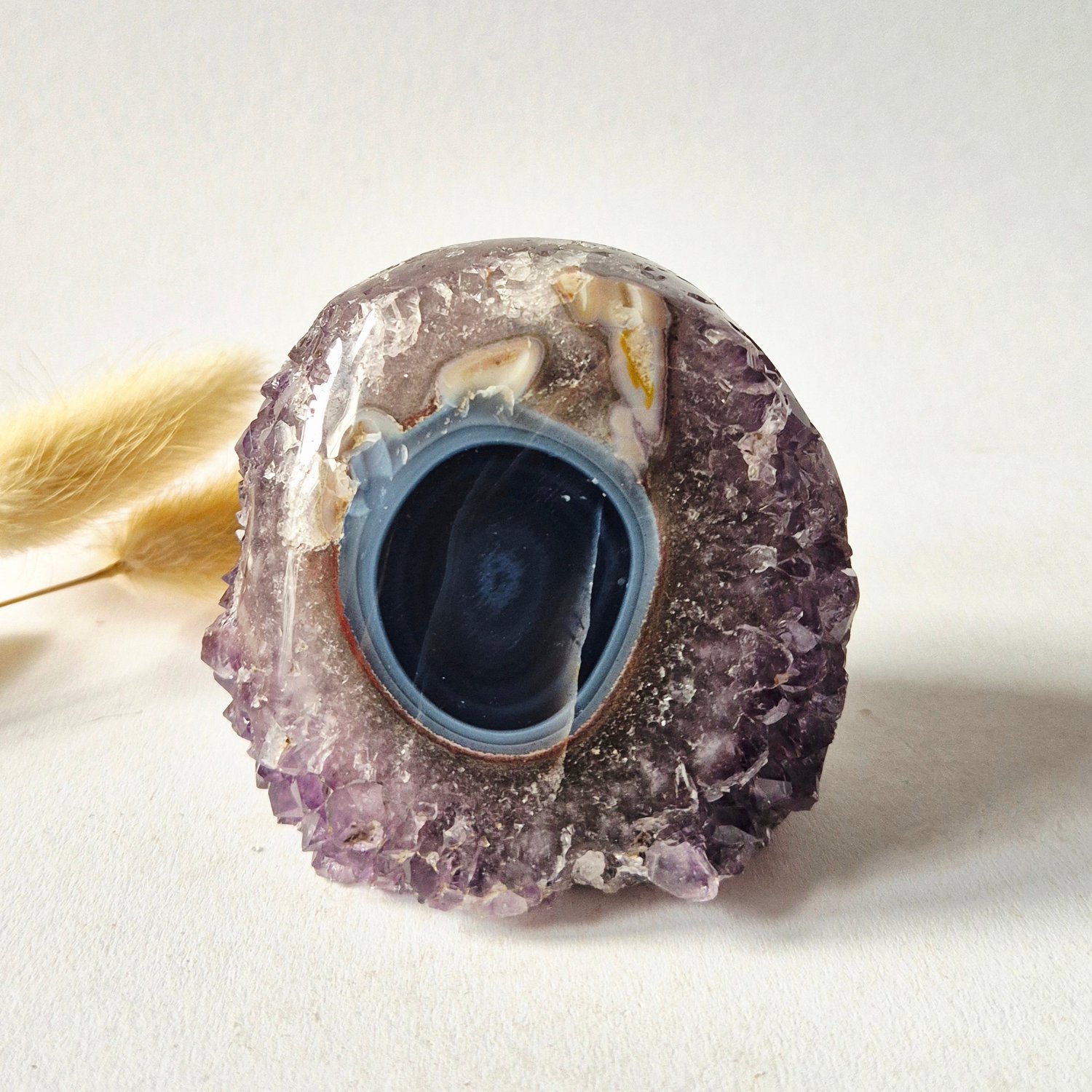 Moonlight Gemstones Amethyst Eyes Freeform – Agate Eye – 381g Meerkleurig