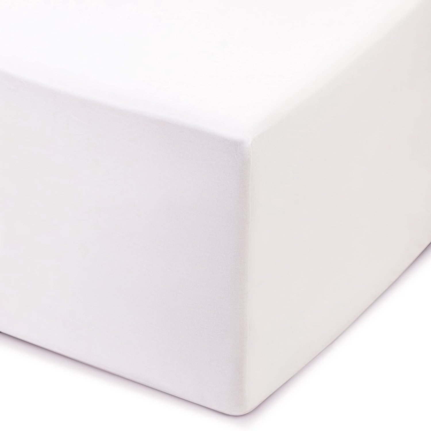 Duraxl Hoeslaken - 50 cm diep - 160 x 200 cm - 100% katoen - Wit