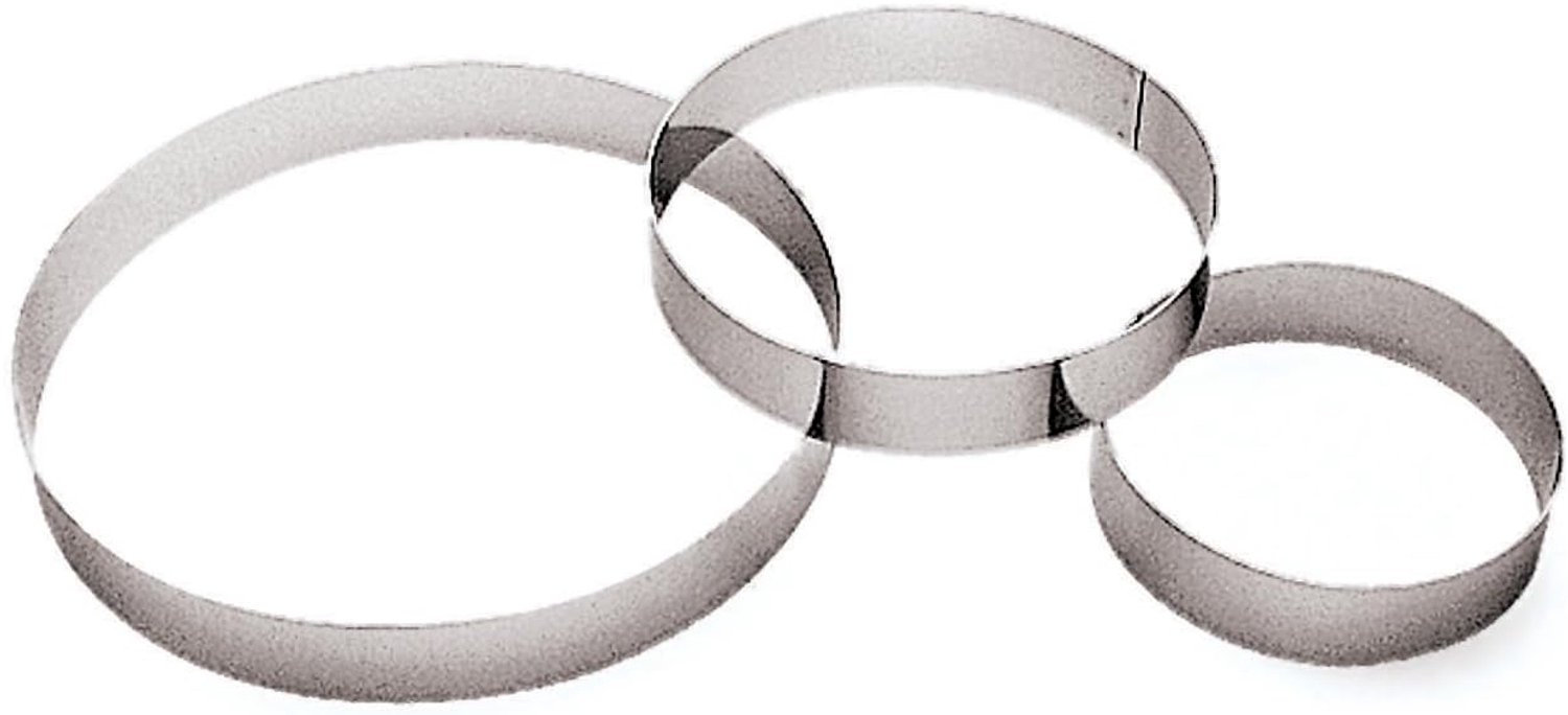 Gobel Cake Ring 20cm RVS - Professionele Bakvorm