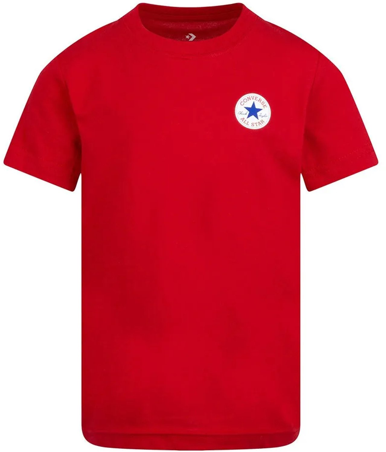 Converse Kids Printed T-shirt Met Korte Mouwen 12-13 Years Jongen Rood