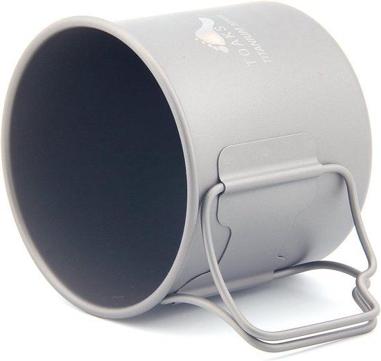 Titanium Kampeerbeker en Pan - Lichtgewicht & Duurzaam — afbeelding 3