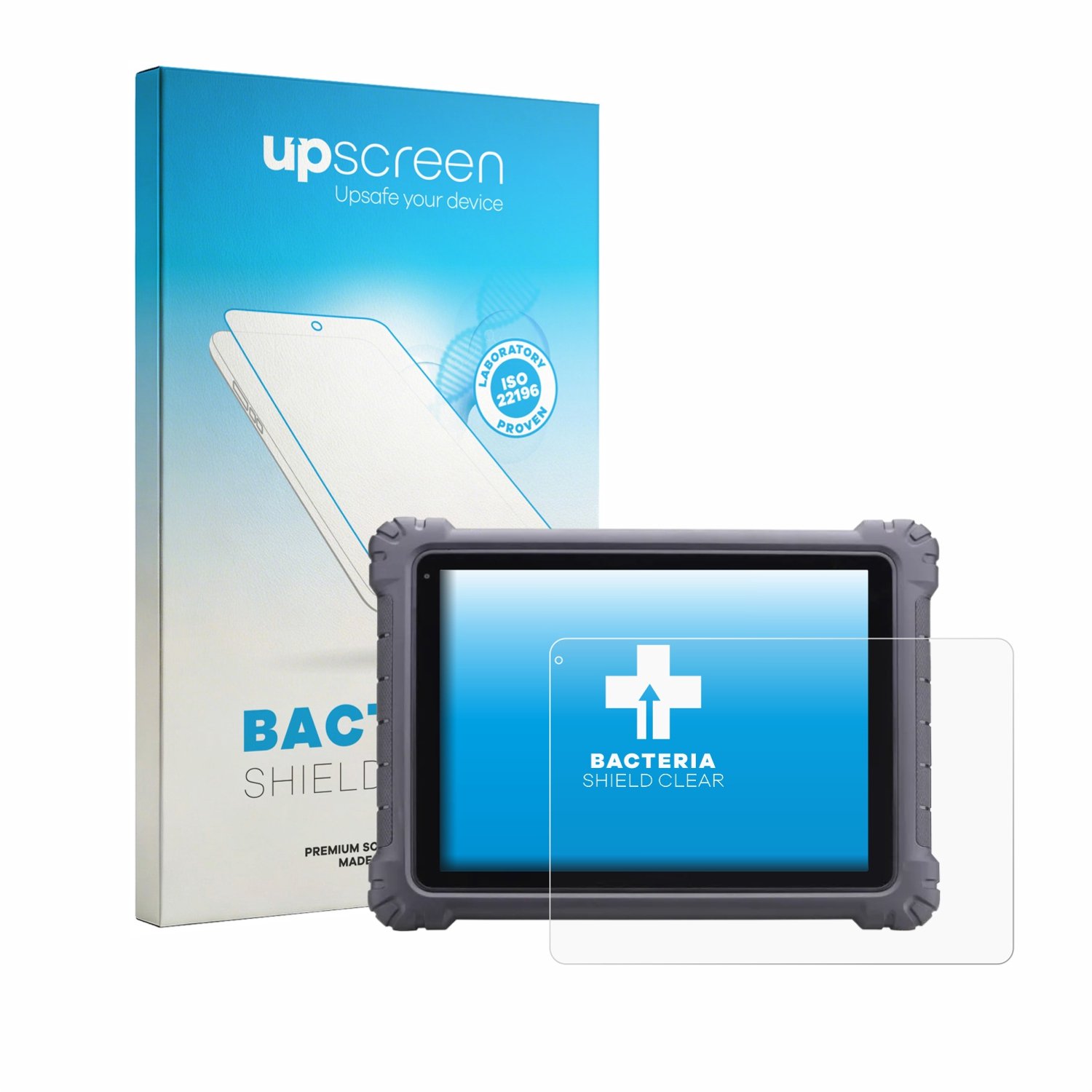 upscreen - Screenprotector voor Autel MaxiSys Ultra - Folie Beschermfolie transparant antibacterieel