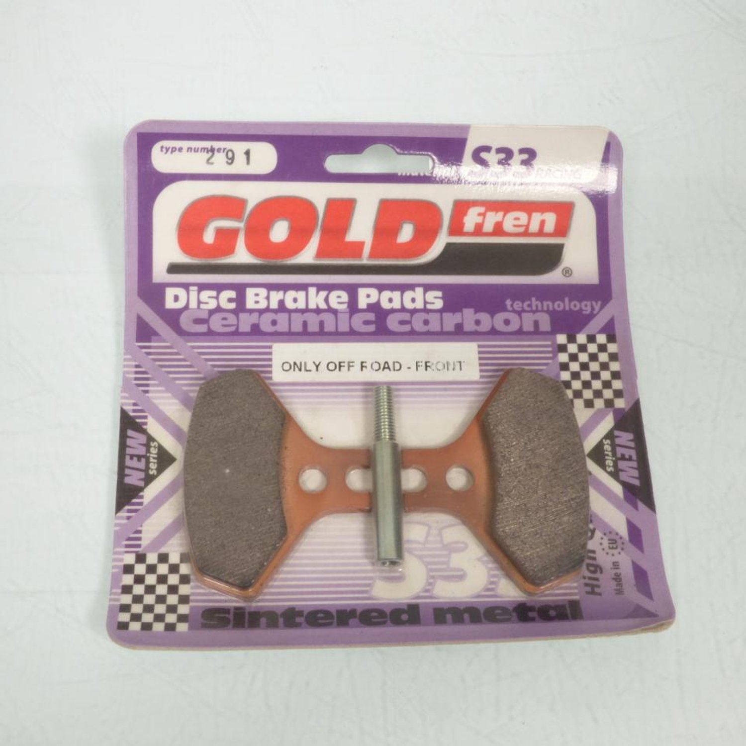 Plaquette de frein Gold Fren pour Quad CAN-AM 450 DS X XC 2010 à 2015 AVG/AVD Neuf