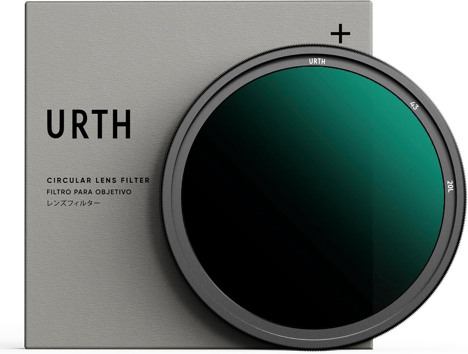 Urth 43 mm ND8-128 (3-7 Stop) Variable ND Lens Filter (Plus+)