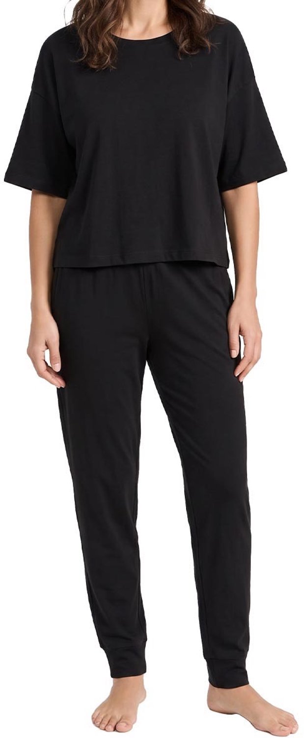 Marc O'Polo Dames pyjama Cotton zwart