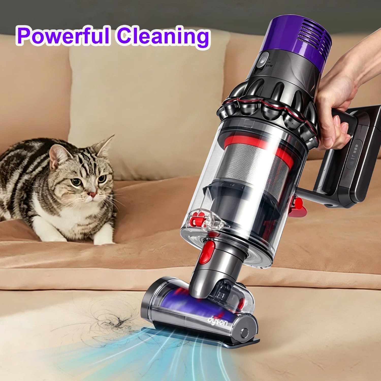 Mini Motorized Borstel voor Dyson Stofzuigers