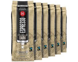 Douwe Egberts Espressobonen Fairtrade Dark | 6 x 1kg