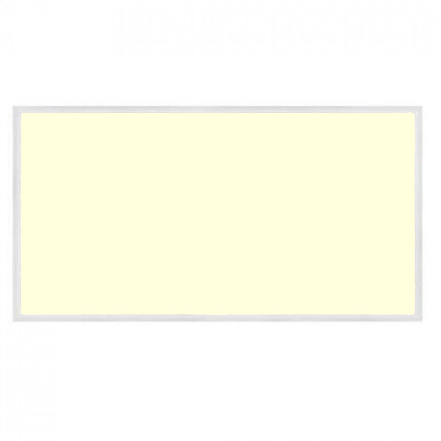 Qualu LED Paneel - 30x60 Warm Wit 3000K - 24W Inbouw Rechthoek - Mat Wit - Flikkervrij