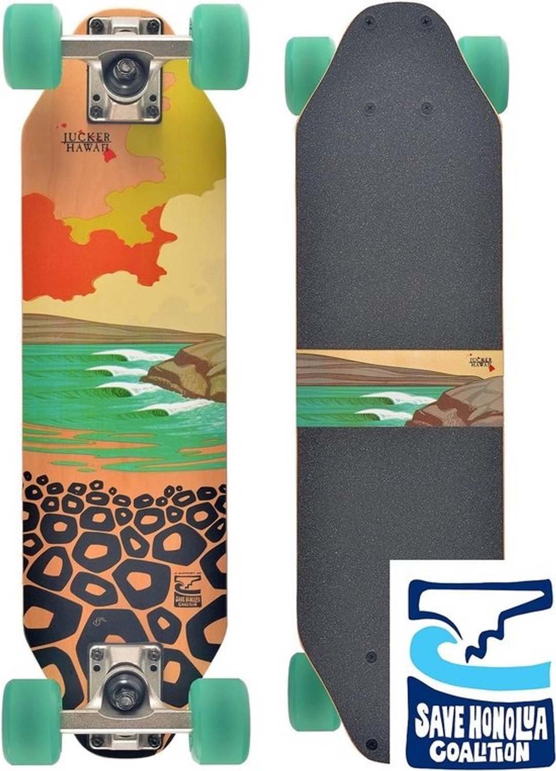 Houten Mini Cruiser skateboard Wendbaar en licht voor stadsritten