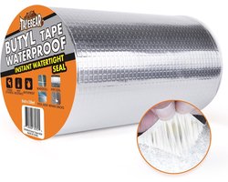 TAPEBEAR Butyl Tape 200mm x 10m - Waterdicht Reparatie Aluminium Tape