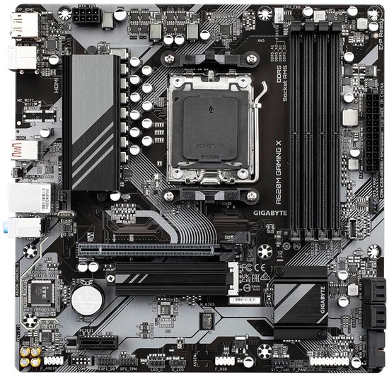 Gigabyte A620M GAMING X A620 Socket AM5 micro ATX (7/8)
