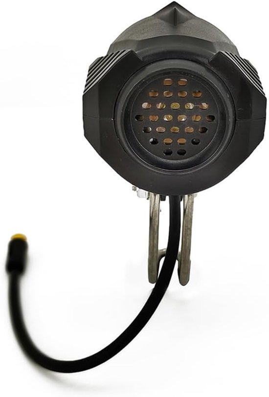 Accessoires voor Ebike LED Koplamp 36V 48V Lamp 3-Pin Ingebouwde Hoorn Voorlicht 4 LED Lampen voor Elektrische Scooters Fietsen — afbeelding 4
