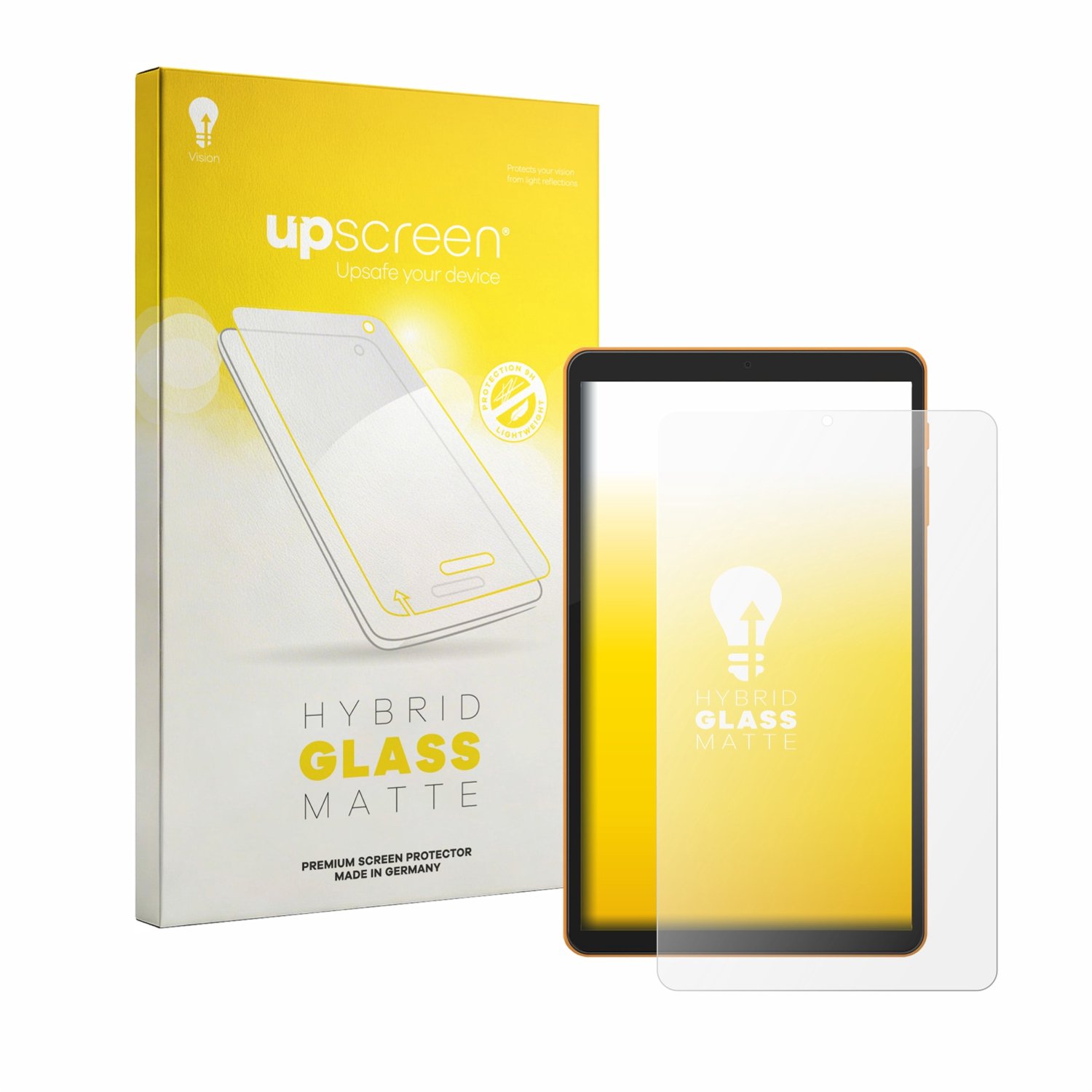 upscreen - Screenprotector voor paitanry Tablet 8.7" - Folie Beschermfolie Beschermglas matte