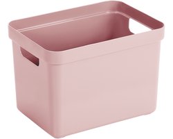 Sunware Sigma Home opbergbox 18L - 35x24.6x24.3 cm - Roze