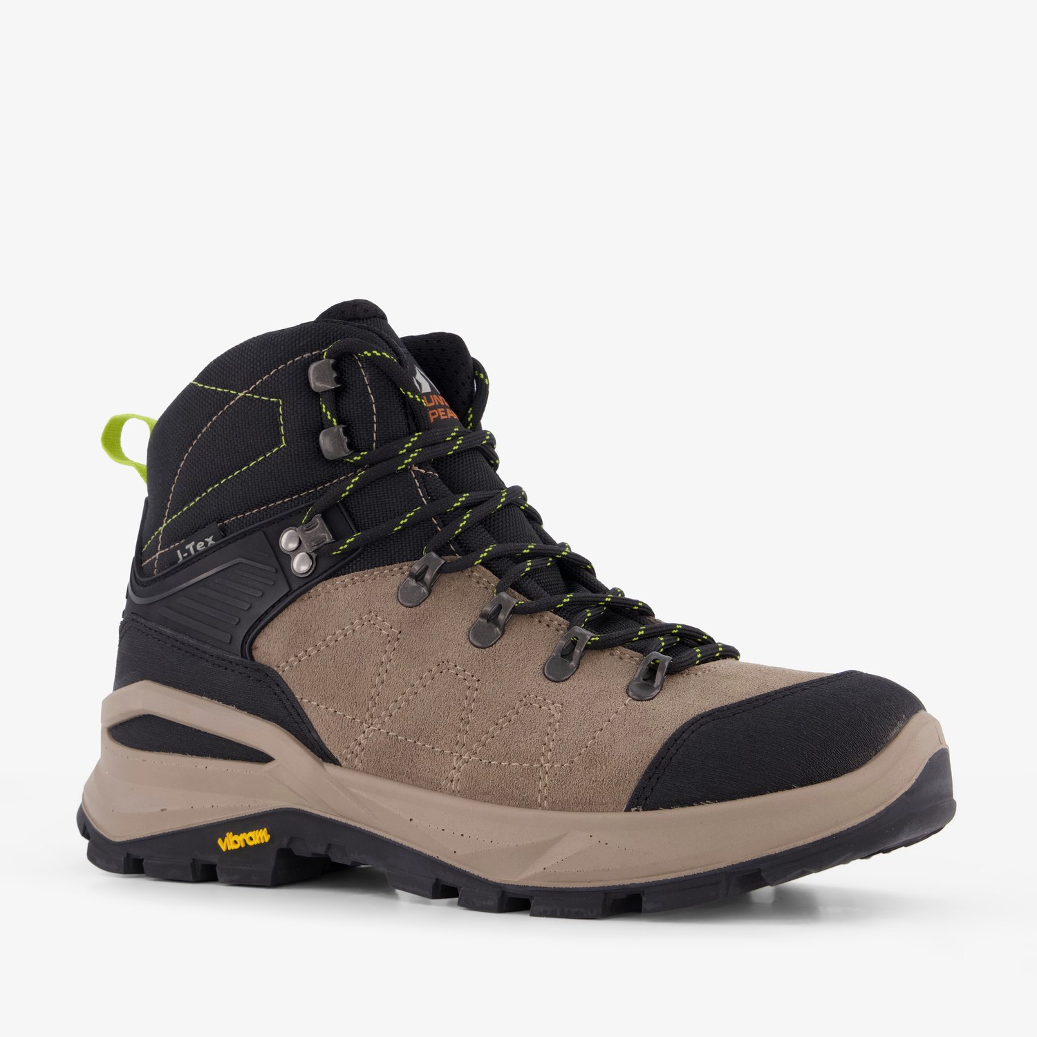 Mountain Peak heren cat. B wandelschoenen vibram zool – Uitneembare zool Beige