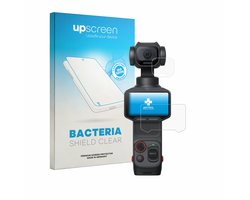upscreen - Screenprotector voor Insta360 Luna Pro (Display + Lens) - Folie Beschermfolie transparant antibacterieel