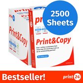 NIEUW: print24 Printerpapier Kopieerpapier 2500 Vel 5 x 500 A4 Premium Extra Wit CIE 160 Testwinnaar PEFC-gecertificeerd