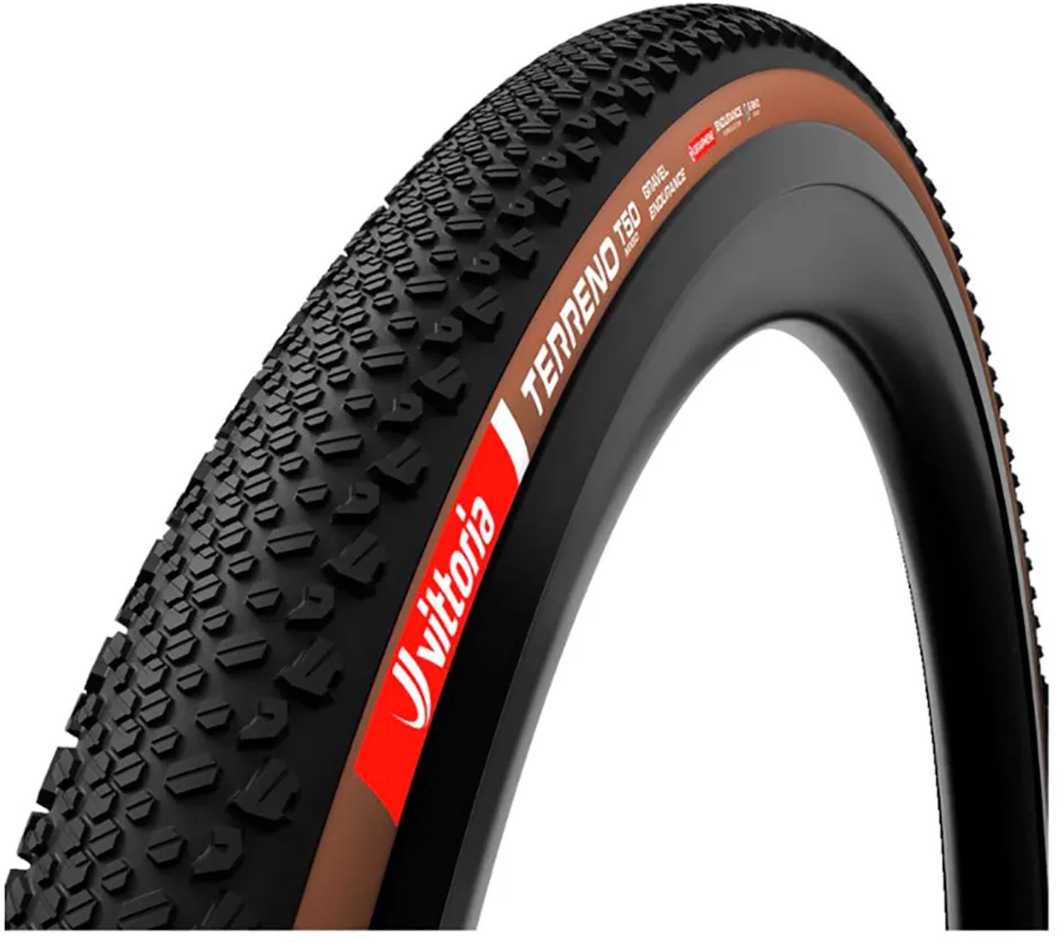 Vittoria Terreno T50 Mixed G2.0 Endurance Graphene Nylon 100 Tpi Tubeless 700 X 55 Gravelband Zwart 700 x 55