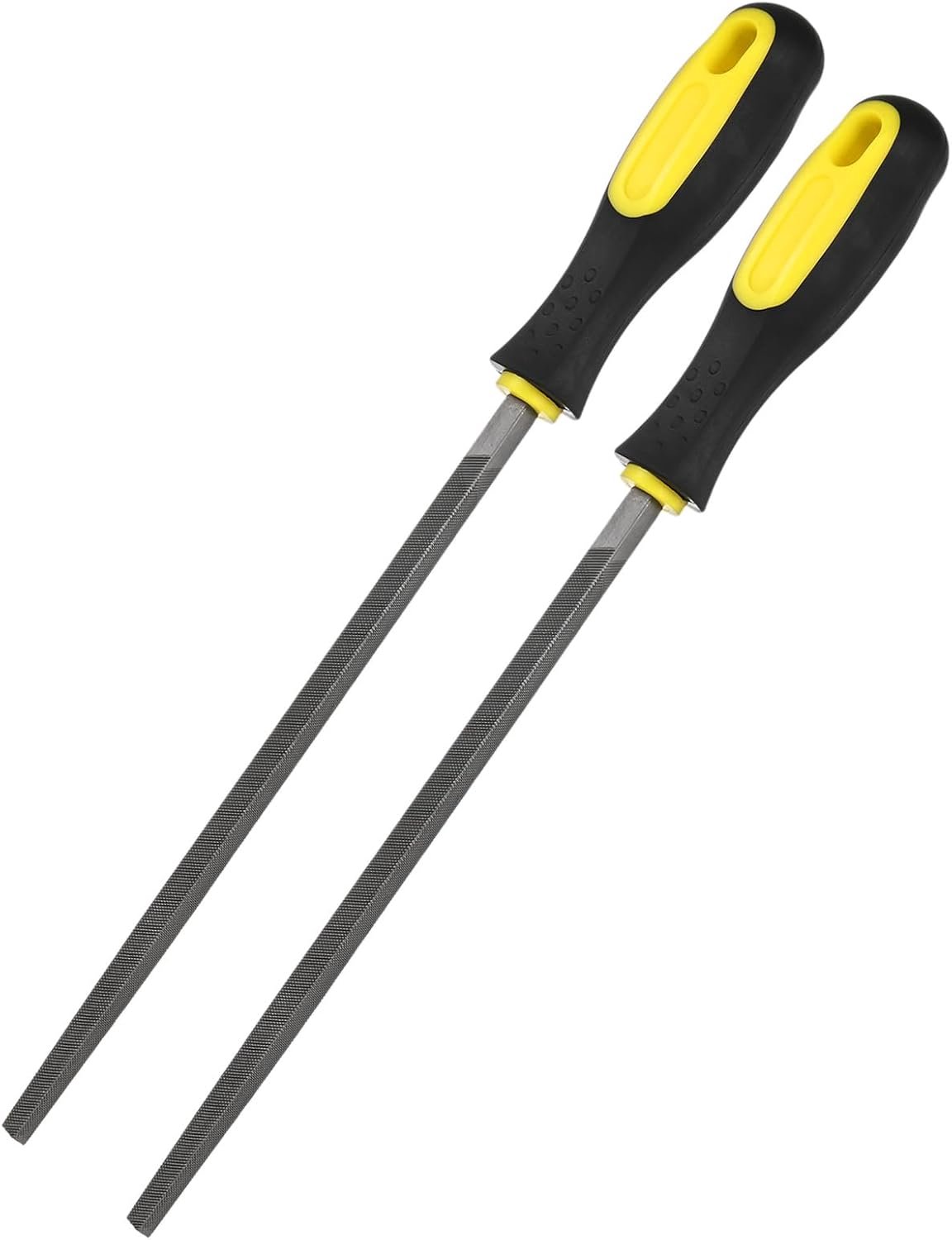 Vijl 20,5 cm - 2-pack vierkante metalen vijlen - koolstofstaal - multifunctioneel voor hout en metaal - Thijox