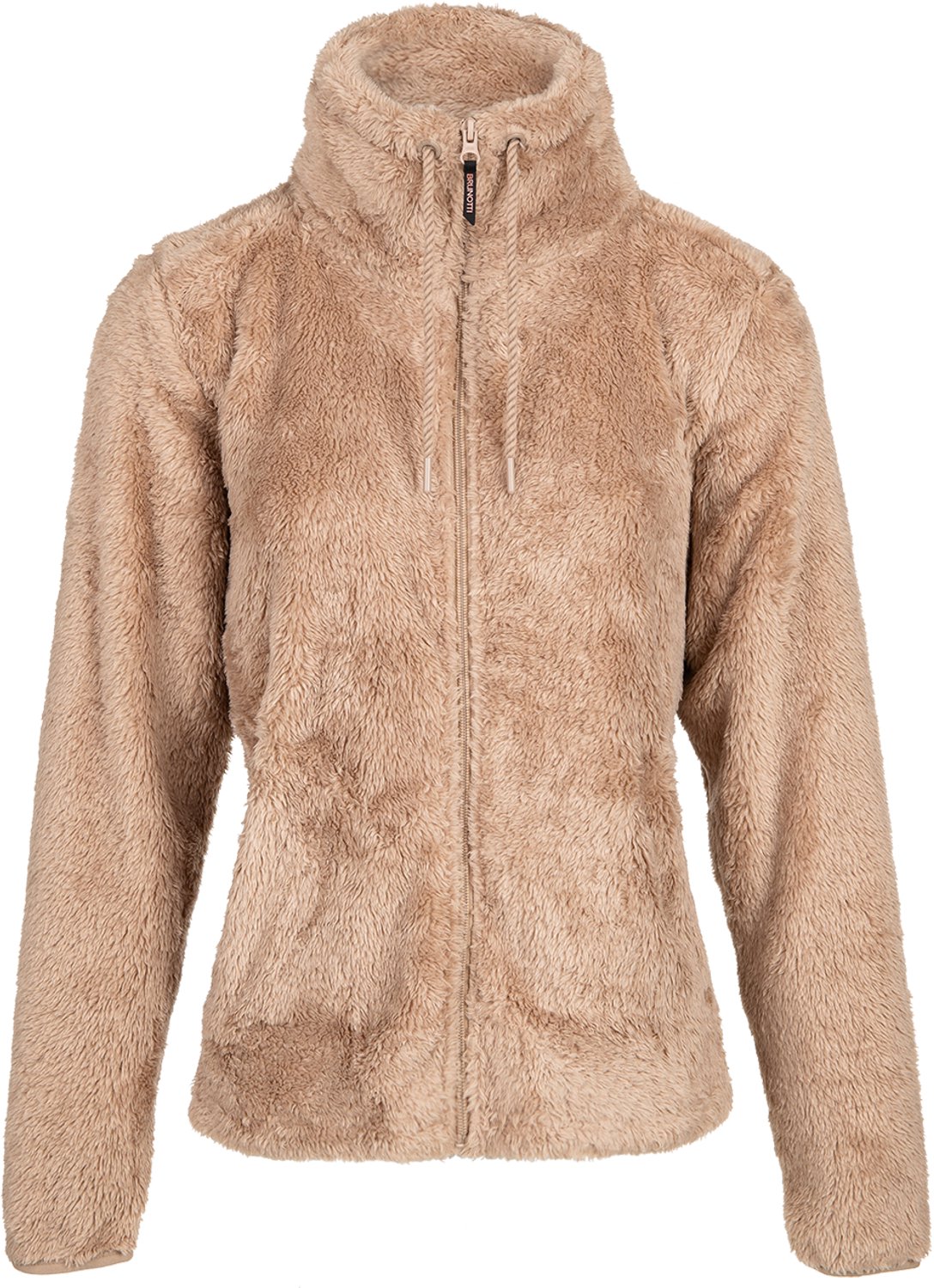 Brunotti Cecile Snow Fleece Dames – Fleece Vest Wintersport Kleding Simply Taupe