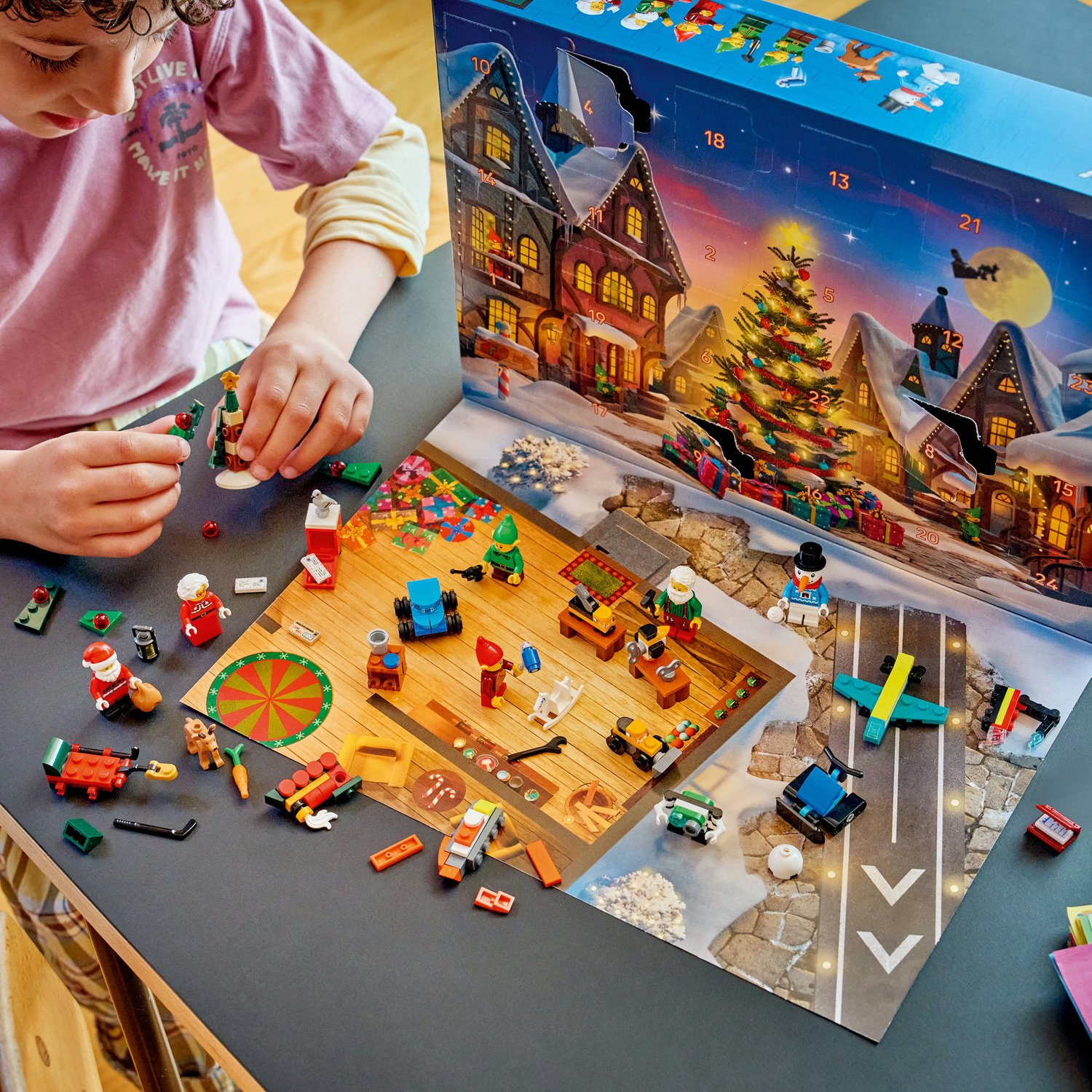 LEGO City Adventskalender 2026 Werkplaats van de Kerstman Speelgoed voor Kinderen 60510 – foto 7