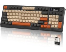 NbyMe® Mechanical Keyboard - Mechanisch Toetsenbord Gaming - Bruin