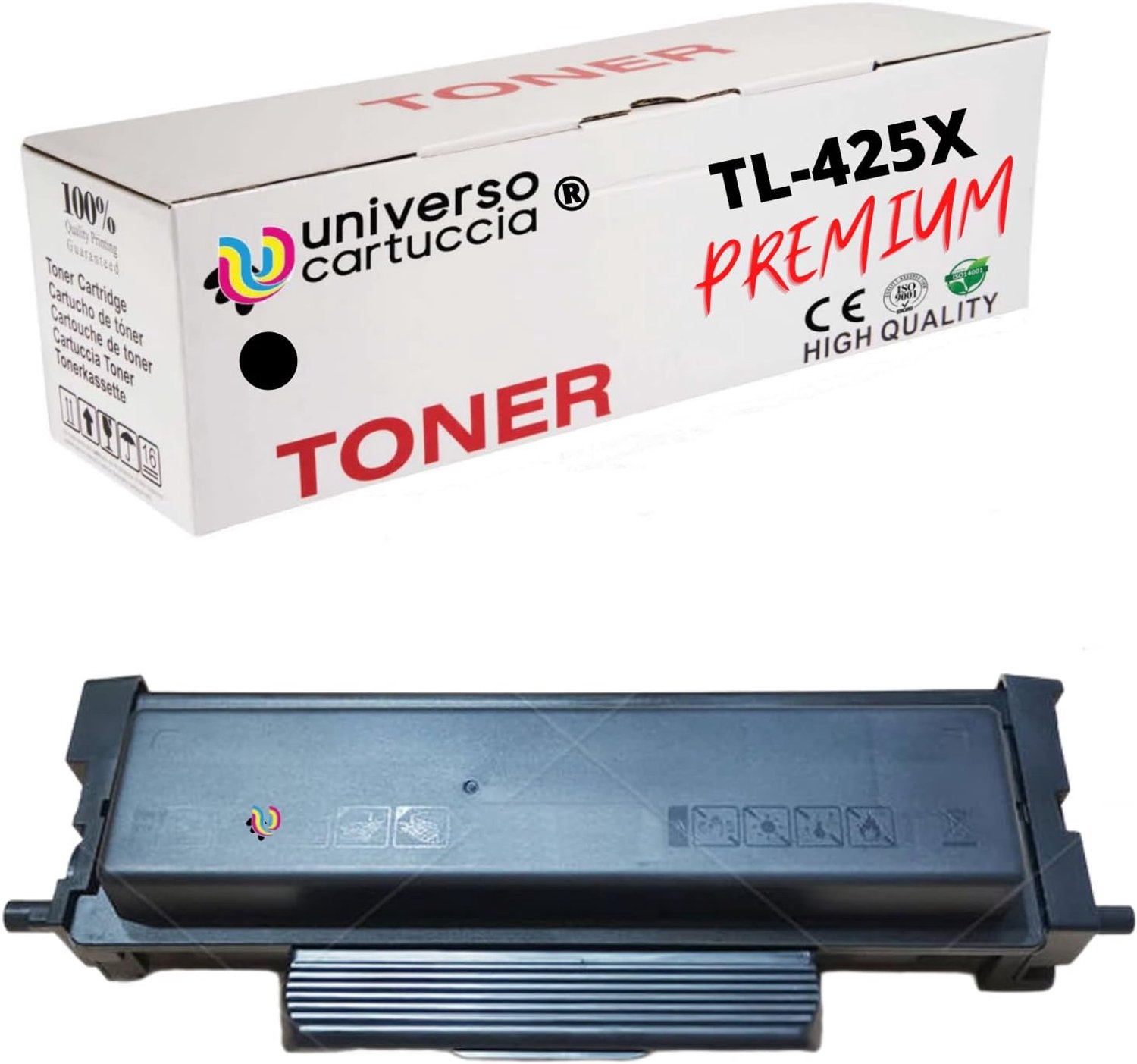 Drum compatible TL 425H TL 425X DL 425 - vervangend voor Pantum M1705DN M1705DW P3305DN P3305DW - 25.000 pagina's - ShopVlot